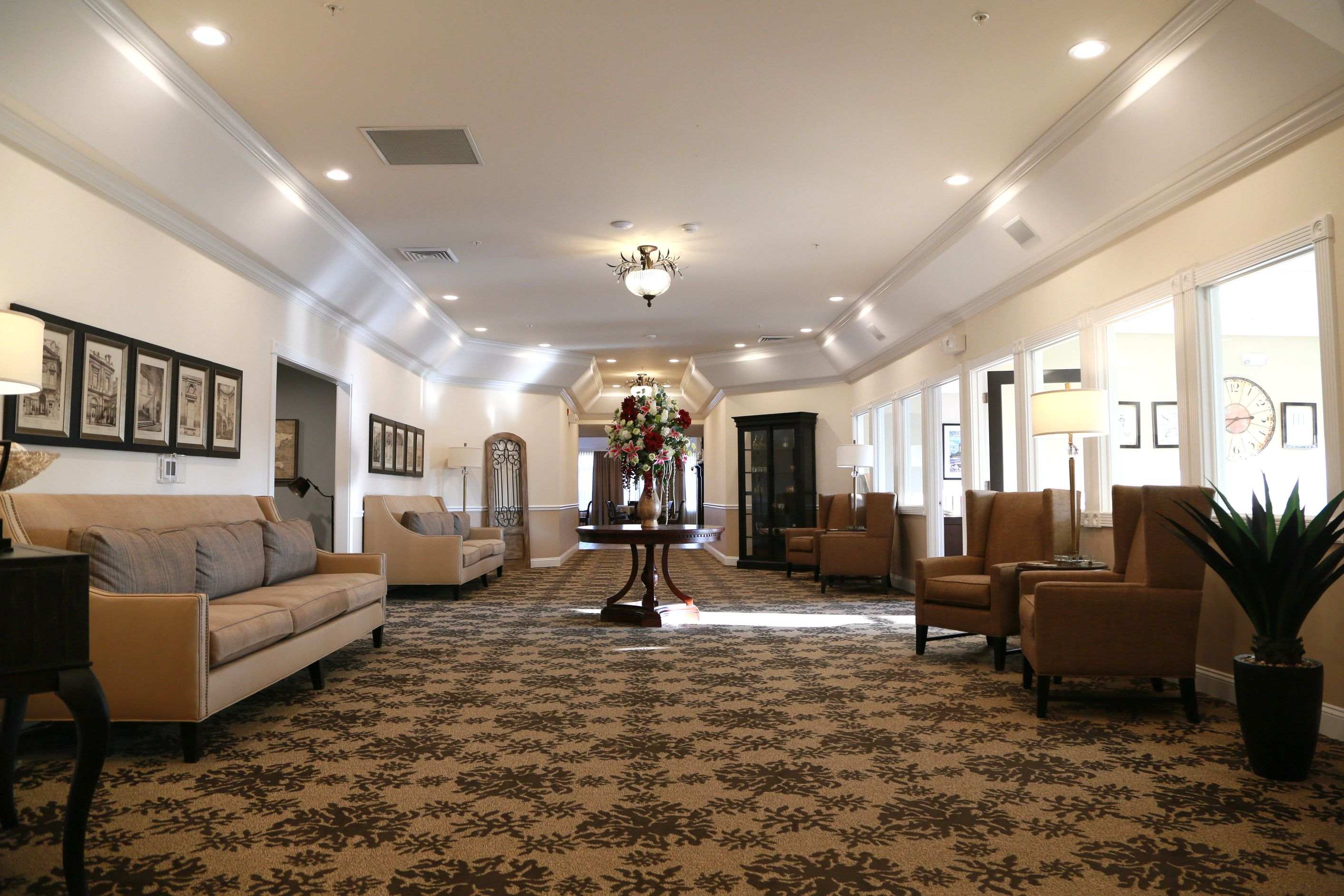 The Brook of Cedar Springs beautiful foyer