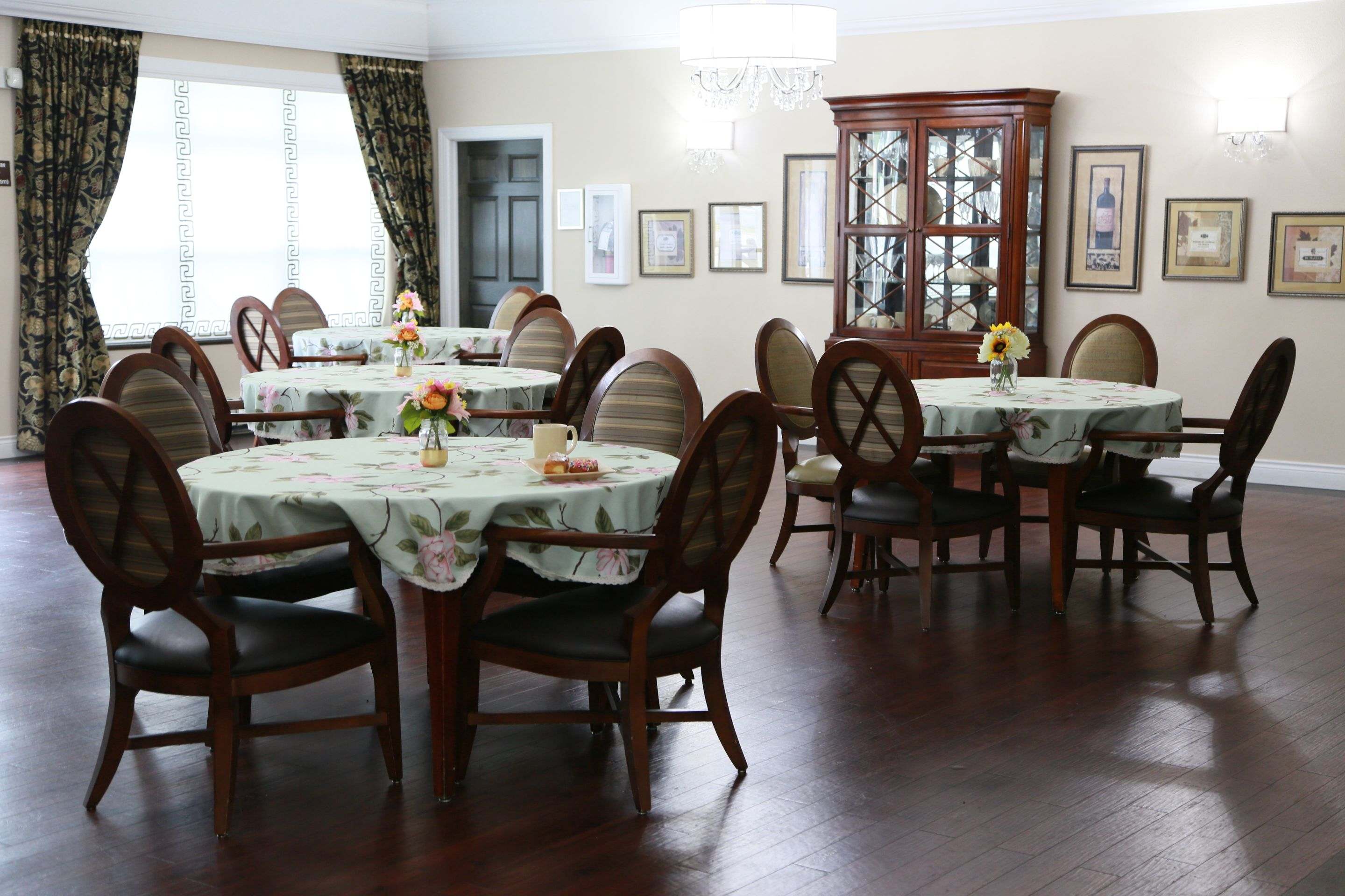 The Brook of Grayling dining area for residents