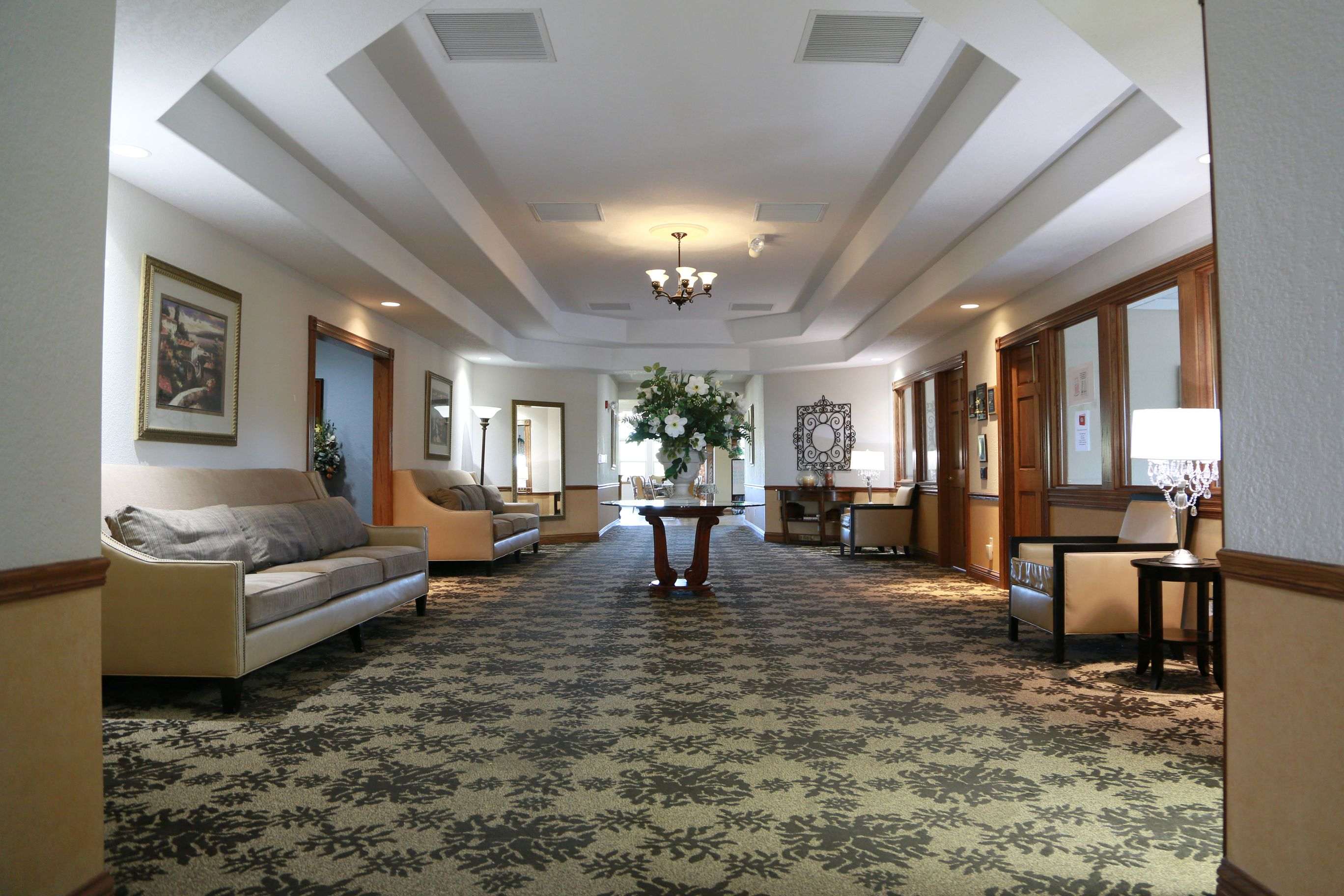 The Brook of West Branch spacious foyer area