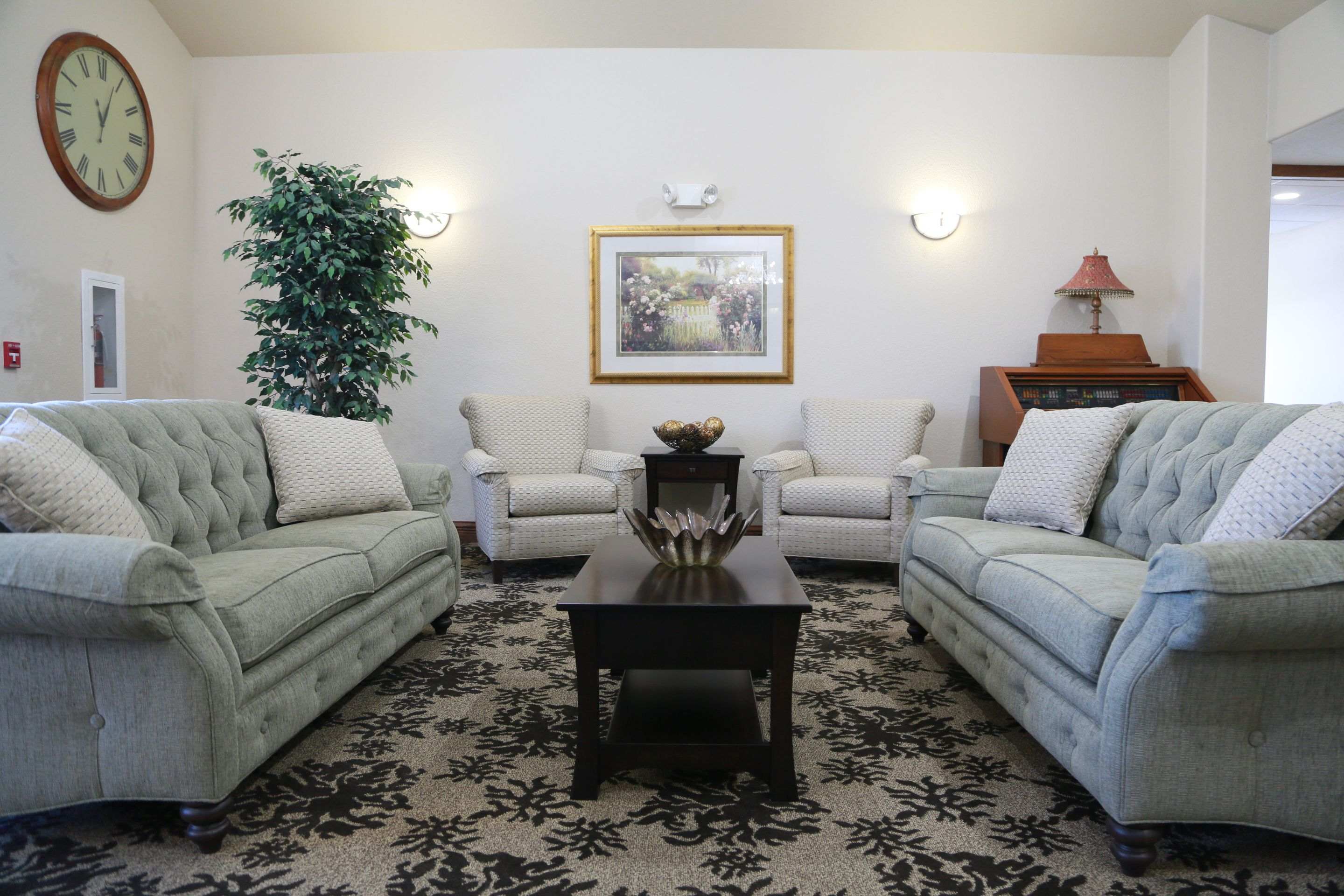 The Brook of West Branch comfortable sitting area